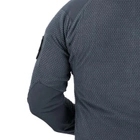 Кофта флисовая Helikon-Tex Alpha Hoodie Jacket Grid Fleece Shadow Grey XL - изображение 9