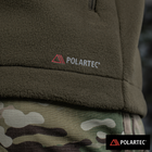 M-Tac кофта Combat Fleece Polartec Jacket Dark Olive XS/R - изображение 15