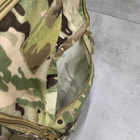 Підсумок-рюкзак сухарний на плитоноску з Моллі, Мультикам, WINTAC, Cordura 1000D, сумка сухарна тактична, сумка сухарка армійська - зображення 8