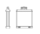 Теплообмінник, система опалення салону NRF 53558 NRF (53558)