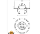 725156 NRF Термостат NRF (725156)