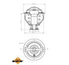 725090 NRF Термостат NRF (725090)