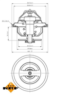 725210 NRF Термостат NRF (725210)