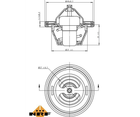 725149 NRF Термостат NRF (725149)