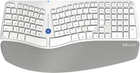 Клавіатура бездротова Delux GM901D BT 2.4G Біла (6938820413493) - зображення 1