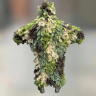 Маскировочное пончо Кикимора (Geely), цвет Листья, костюм разведчика, маскхалат кикимора - изображение 3