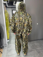 Маскировочный костюм Кикимора (Geely), цвет Листья, размер M-L до 80 кг, костюм разведчика, маскхалат кикимора - изображение 7