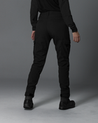 Жіночі брюки карго тактичні BEZET Basic чорний - L - зображення 6