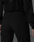 Жіночі брюки карго тактичні BEZET Basic чорний - S - зображення 7