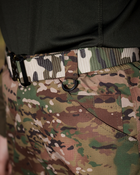 Жіночі брюки карго тактичні BEZET Воїн камуфляж - XL - зображення 6