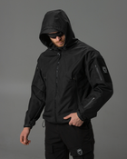Куртка вітровка BEZET STALKER чорний - XL - зображення 1