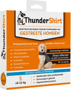 Relaksacyjna kamizelka dla zestresowanych psów ThunderShirt Compression shirt S Grey (3411113088187) - obraz 1