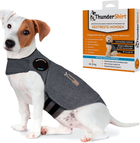 Relaksacyjna kamizelka dla zestresowanych psów ThunderShirt Compression shirt S Grey (3411113088187) - obraz 2