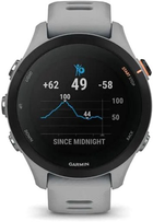 Smartwatch Garmin Forerunner 255S Basic Powder Grey (010-02641-12) - obraz 5