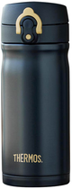 Kubek termiczny Thermos JMY 350 ml stalowy Czarny (5010576342270) - obraz 1