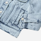 Дитяча джинсова куртка для дівчинки Cool Club CJG2412207 92 см Блакитна (5903977252319) - зображення 4