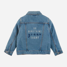 Дитяча джинсова куртка для дівчинки Cool Club CJG2410626 92 см Блакитна (5903977132284) - зображення 2
