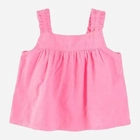 Дитячий літний костюм (майка + шорти) для дівчинки Cool Club CCG2403255-00 62 см Рожевий (5903977324382) - зображення 2