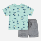 Дитячий літний костюм (футболка + шорти) для хлопчика Cool Club CCB2401901-00 80 см Різнокольоровий (5903977264206) - зображення 1