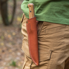 Туристический Нож из Нержавеющей Стали с ножнами B1 SSH BPS Knives - Нож для рыбалки, охоты, походов, пикника - изображение 6