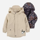 Дитячі демісезонні куртка-парка + куртка для хлопчика Cool Club LOB2400267-00 74 см Різнокольорові (5903977141477) - зображення 1