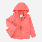 Дитяча демісезонна куртка-парка для дівчинки Cool Club COG2421471 134 см Коралова (5903977226570) - зображення 3