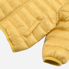Дитяча демісезонна куртка для дівчинки Cool Club COG2400662 68 см Жовта (5903977224347) - зображення 5