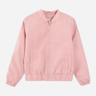 Підліткова демісезонна куртка-бомбер для дівчинки Cool Club COG2421228 146 см Рожева (5903977226389) - зображення 1