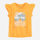 Koszulka dziecięca dla dziewczyki Cool Club CCG2412612 116 cm Żółta (5903977309129) - obraz 1