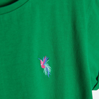 Дитяча футболка для дівчинки Cool Club CCG2423612 134 см Темно-зелена (5903977293244) - зображення 2