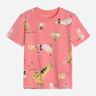 Koszulka dziecięca dla dziewczynki Cool Club CCG2410145 134 cm Koralowa (5903977123930) - obraz 1