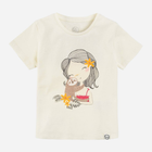 Дитяча футболка для дівчинки Cool Club CCG2412610 128 см Екрю (5903977309051) - зображення 3