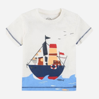 Дитяча футболка для хлопчика Cool Club CCB2401792 62 см Біла (5903977262325) - зображення 1