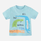 Дитяча футболка для хлопчика Cool Club CCB2403065 98 см Бірюзова (5903977336699) - зображення 3
