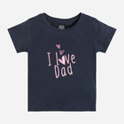 Koszulka dziecięca dla dziewczyki Cool Club CCG2312508 92 cm Granatowa (5903977013118) - obraz 1