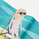 Дитяча футболка для дівчинки Cool Club CCG2413384 128 см Бірюзова (5903977343635) - зображення 3