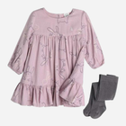 Дитяча сукня + колготи для дівчинки Cool Club CCG2400549-00 74 см Різнокольорові (5903977144232) - зображення 1