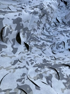Сітка безшумна маскувальна камуфляжна ТМ GERC 5х10 м зима (SMW-2_23 5/10) - зображення 9