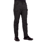 Штаны (брюки) тактические Черные (Black) 0370 размер L - изображение 1