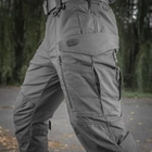 Тактичні штани M-Tac Conquistador Gen I Flex Dark Grey з місцем під вставки-наколінники Розмір 32/34 - зображення 6