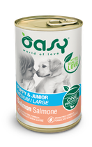 Вологий корм для собак Oasy OAP Puppy & Junior Medium/Large Лосось