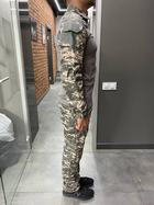 Армейская Кофта Убакс, пиксель НАТО, коттон (хлопок), размер 3XL, Combat, тактическая рубашка Убакс - изображение 4