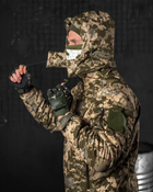 Зимовий тактичний костюм софтшел піксель jumper подвійний фліс XXL - зображення 2
