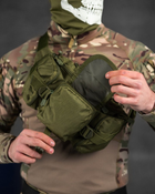 Тактическая сумка на пояс montana олива Вт7594 - изображение 3