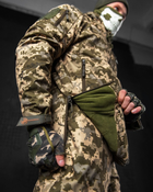 Зимовий тактичний костюм софтшов піксель jumper подвійний фліс XXXL - зображення 5