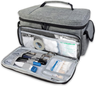 Аптечка, Качественная сумка-органайзер для медикаментов Большая Серая ( код: IBH052S ) - изображение 3