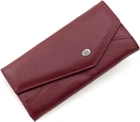 Шкіряний жіночий гаманець ST Leather 1767407 Бордовий