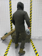 Тактичний костюм олива softshell софтшов у XL - зображення 7