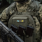 M-Tac нашивка Cat Eyes Laser Cut Ranger Green/Yellow/Blue/GID - зображення 6