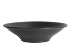 Салатник Black порцеляновий круглий Porland 25 см 368126/Bl